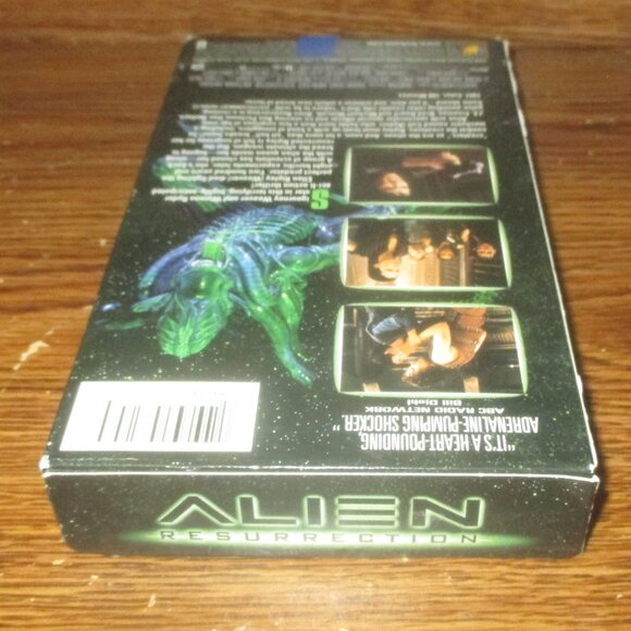 Alien : Resurrection (VHS, 1997) Sigourney Weaver Winona Ryder - Picture 5 of 6